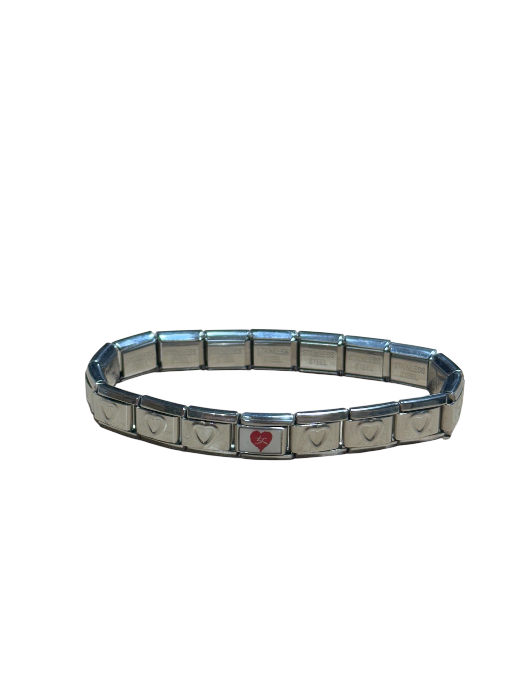 HEARTS ITALIAN CHARM BRACELET